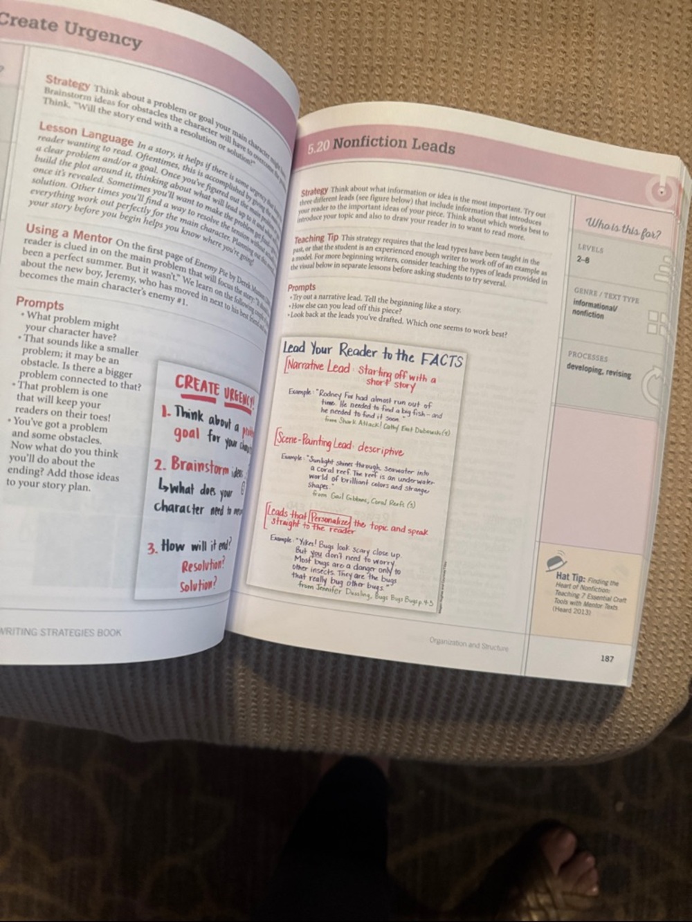 The Writing Strategies Book by Jennifer Serravallo - Green - Picture 6 of 7